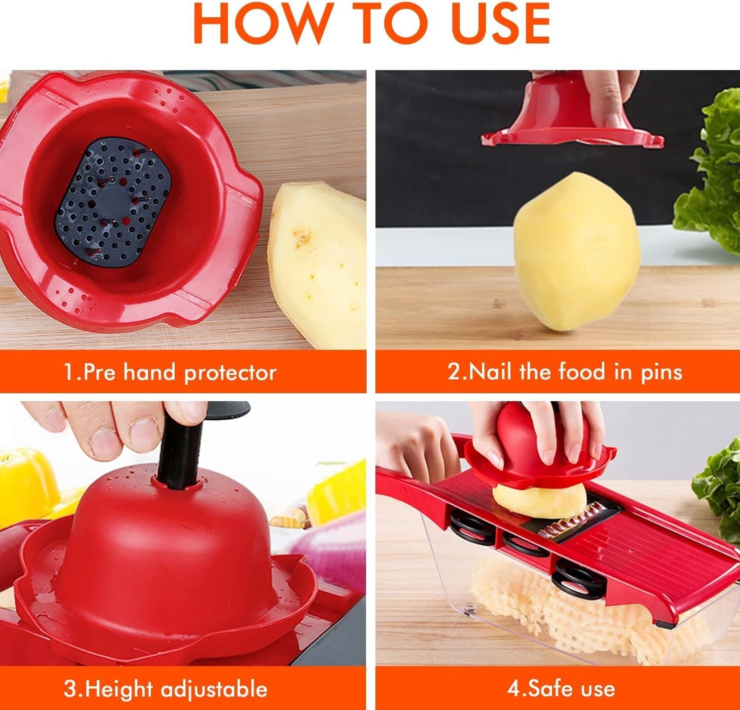 10 In 1 Multi-Function Vegetable And Fruit Chopper