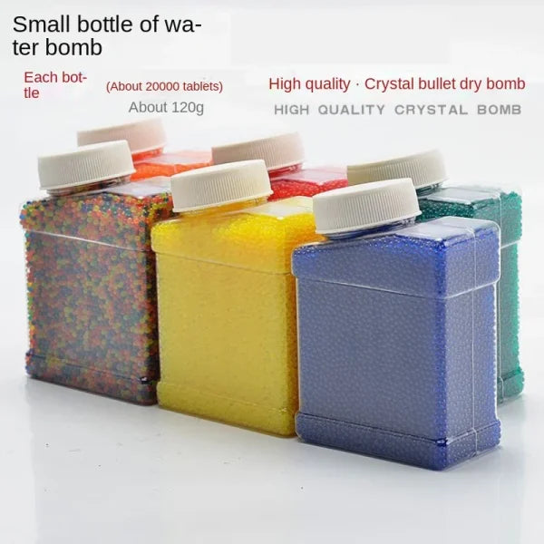 1 Bottle 50,000 Pcs Water Beads Mix Color