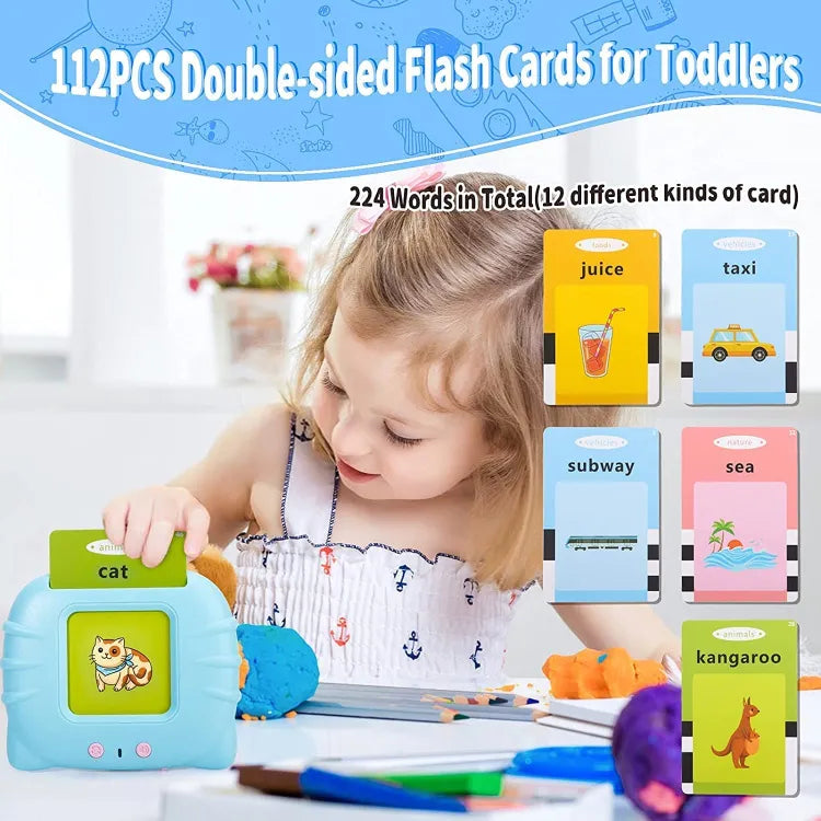 Talking flash cards Preschool learning toys