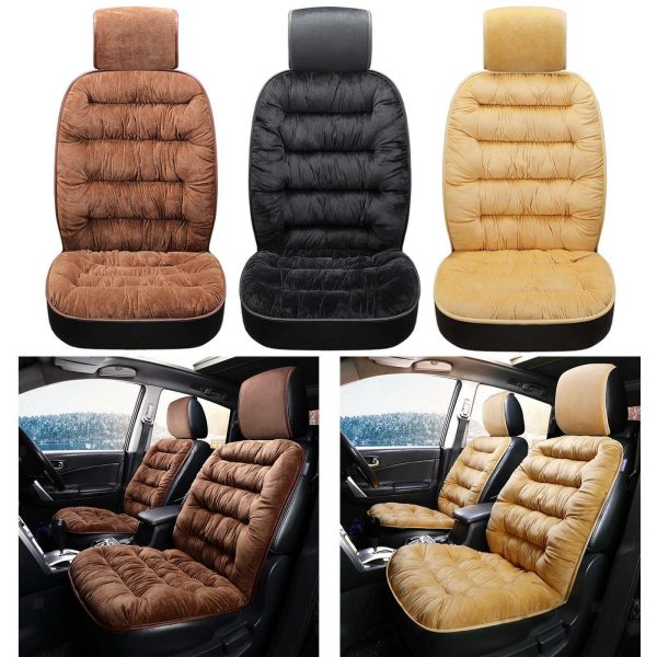 Car Cushion Seat Back Support Velvet Car Cushion Seat 21×43 Inches