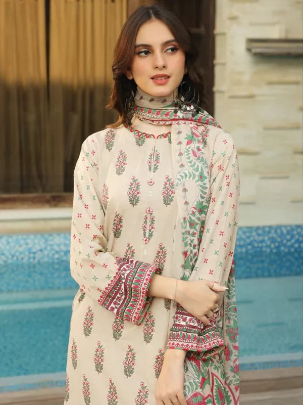 Lakhany Lawn | Unstitched Collection 3 Pieces Casual Wear| Summer 24