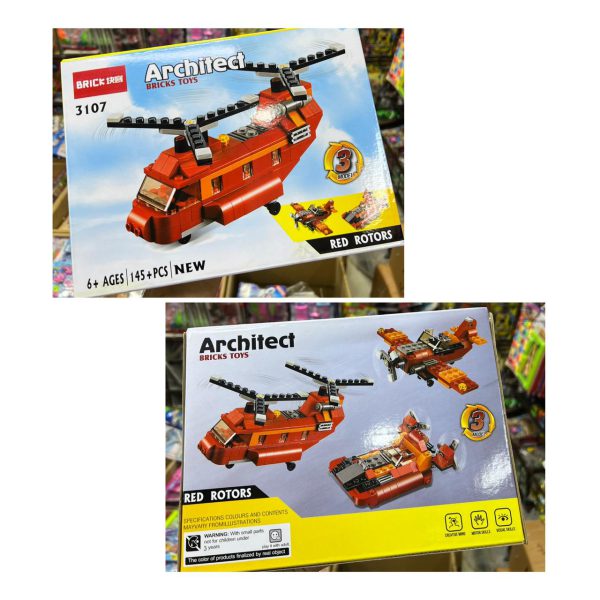 Lego Blocks Set 3 In 1 For Kids (3 Things From Each Box) (random Variant)