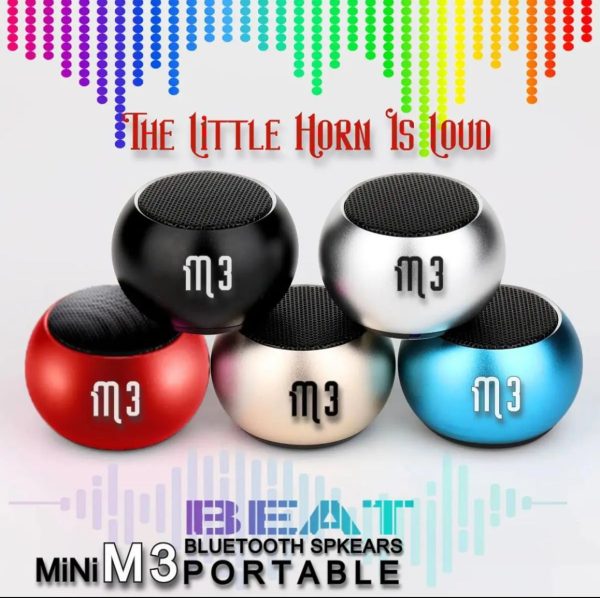 M3 Mini Portable Bluetooth Speaker (random Color)