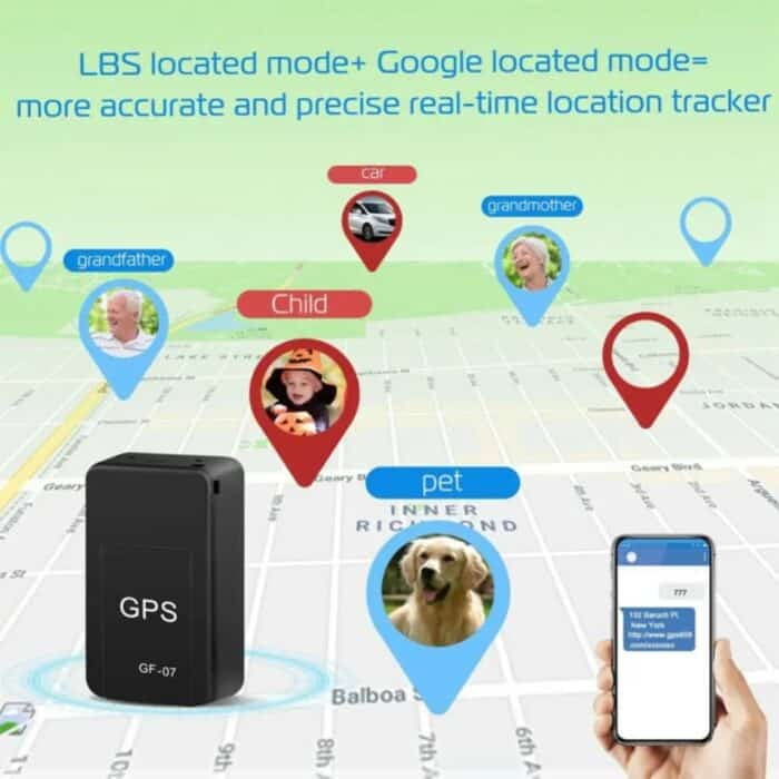 GPS Tracker Real Time Tracking Car Anti-Theft