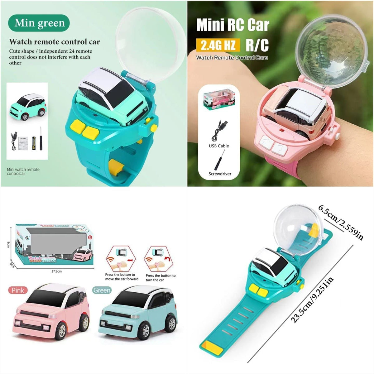 Mini Watch Control Car Cute Rc Car Kids Game