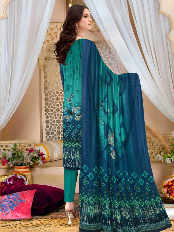 Munarq By Nisha Designer 3 Pieces Unstitched Party Wear| Summer 24