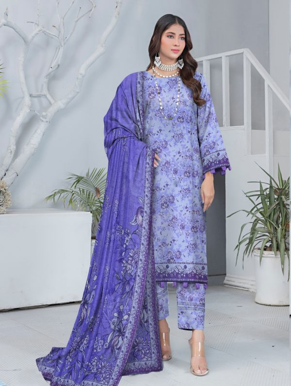 Munarq By Nisha Designer Lawn | Unstitched Collection 3 Pieces Casual Wear| Summer 24