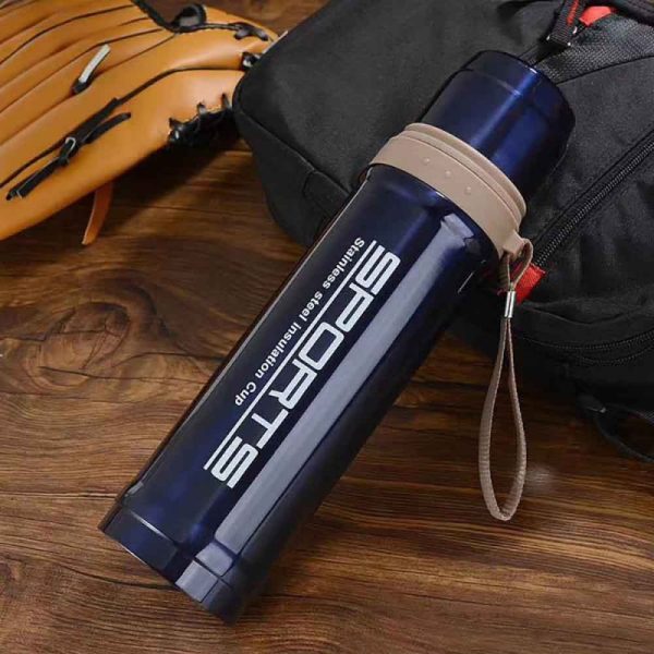 Stainless Steel Vacuum Flask Sports Water Bottle 750 Ml