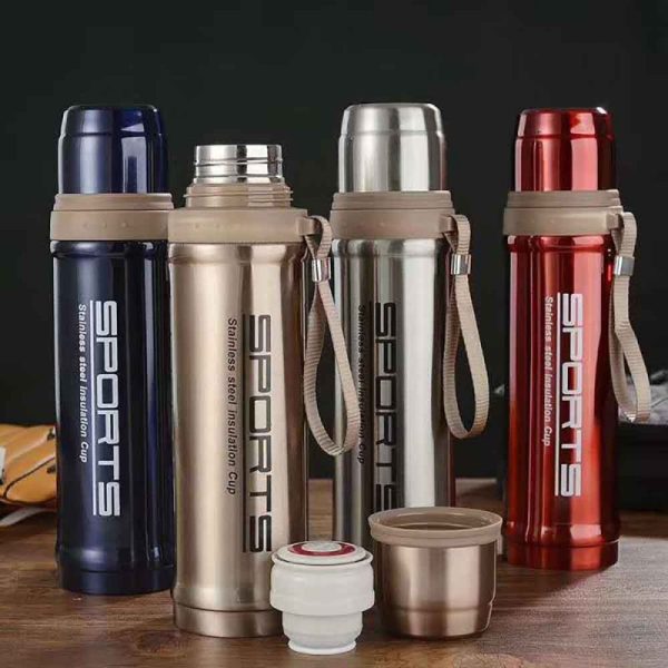 Stainless Steel Vacuum Flask Sports Water Bottle 750 Ml