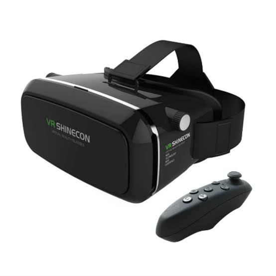 Vr Box – 3d Virtual Reality Box. With Remote ( Black ) | Model – Vr Shincorne